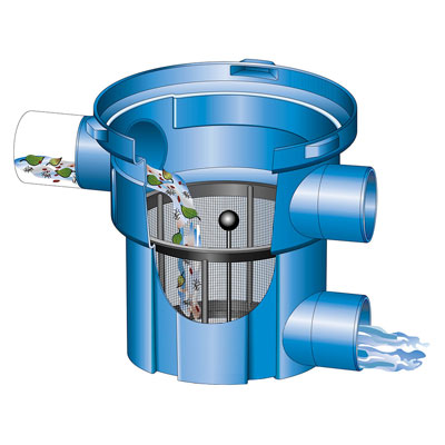 Ein Filter für die saubere Regenwassernutzung Ein Filter für die saubere Regenwassernutzung