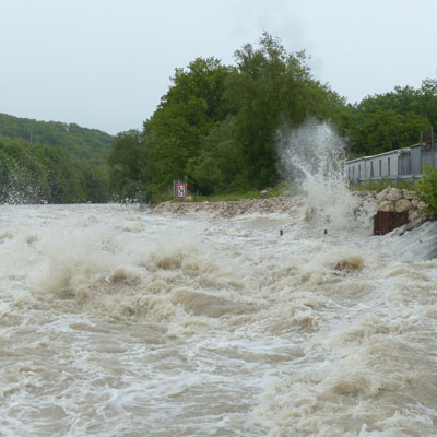 Regenwasserrückhaltung für den Schutz vor extremen Wetterereignissen